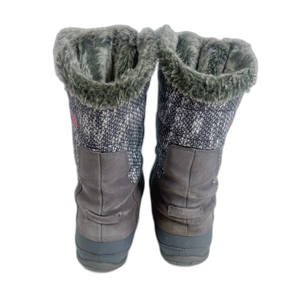 The North Face Nuptse Purna Boots Winter Snow Boots Fur Waterproof Size 7.5 - Picture 8 of 8